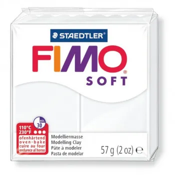 MASA ZA MOD.FIMO SOFT BIJELA 