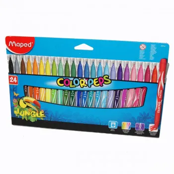 FLOMASTERI MAPED JUNGLE 24/1 