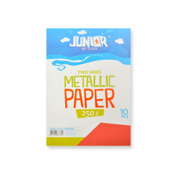 PAPIR METALIC A4 RED 250g 