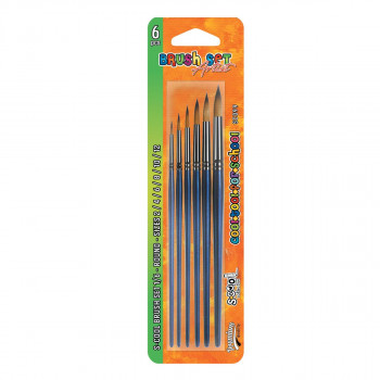 SET ČETKICA S-COOL ZA AKVAREL 1/6 