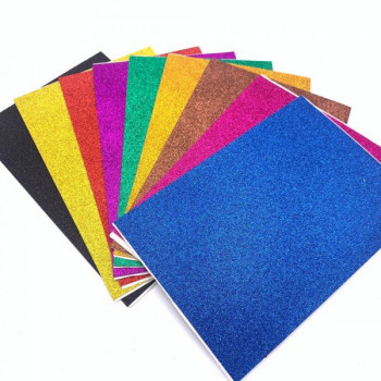 PAPIR GLITER A4 CRVENI 250g 