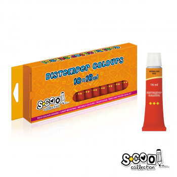 TEMPERA S-COOL 16ml VERMILION RED 