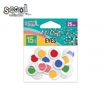 KRAFT S-COOL OČI MIX BOJA 25mm 1/15 SC2026 