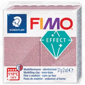 MASA ZA MODEL.FIMO EFFECT GLITER ROZO/ZL 