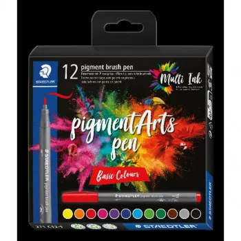 FLOMASTER STAEDTLER BRUSH PIGMENT ARTS 12/1 