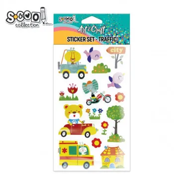 KRAFT UKRASNI STIKER 3D SAOBRACAJ SC2811 
