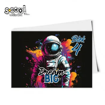 BLOK ZA CRTANJE BOYS DESIGN No.4 350*250MM 10SHEETS 110GR 