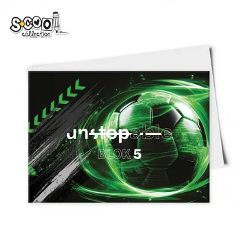 BLOK ZA CRTANJE No.5 BOYS DESIGN 405*292MM 10SHEETS 110GR 