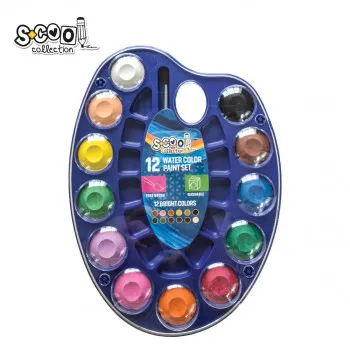 VODENE BOJE +PLAETA 28MM 12PCS 