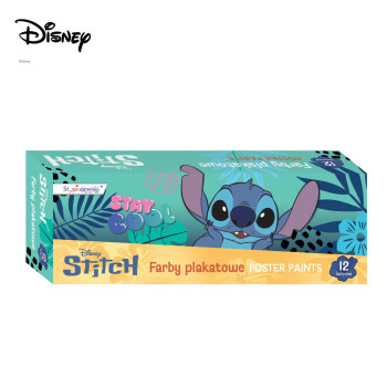 BOJA ZA CRTANJE PRSTIMA STAY COOL STITCH 12PCS SET 240ML 86429 