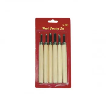 WOOD CARVING SET 1/6 