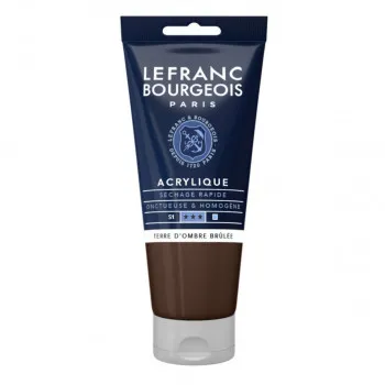 ACRYLIC FINE 80ml BURNT UMBER 