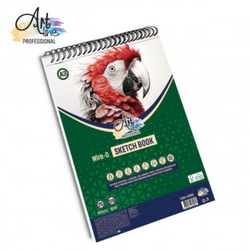 BLOK SPIRALNI ZA SKICIRANJE A3 25L.135GSM EXTRA WHITE FSC. PORTRAIT 