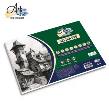 BLOK ZA SKICIRANJE B4 360*260MM 25L.165GSM EXTRA WHITE FSC. LANDSCAPE 