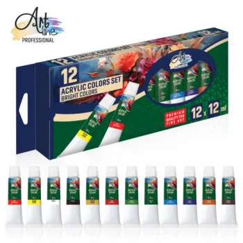 AKRILNE BOJE SET 12*12ML ART076 