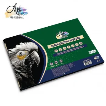 BLOK ZA SKICIRANJE A3 20L.135GSM BLACK SPIR. LANDSCAPE ART168 