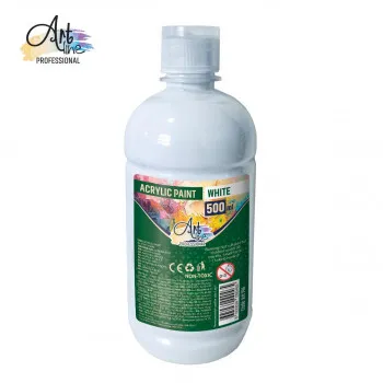 AKRILNA BOJA BIJELA 500ML 