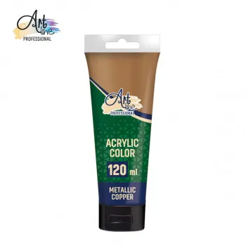 AKRILNA BOJA S-COOL 120ML  METALLIC COOPER 