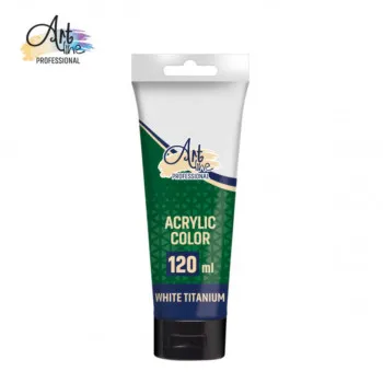 AKRILNA BOJA S-COOL 120ML  TITANIUM WHITE 