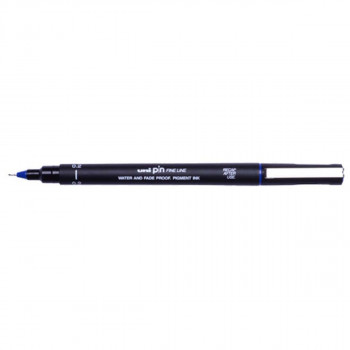MARKER UNI PIN 02-200 BLUE 