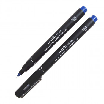 MARKER UNI PIN 03-200 BLUE 