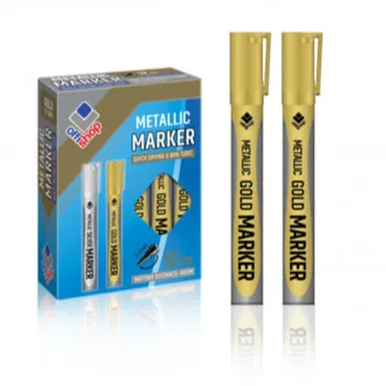 MARKER PERM.OFFISHOP GOLD 