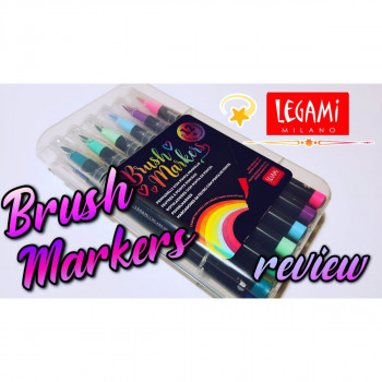 MARKERI 12/1 BRUSH MARKERS MULTICOLOR 
