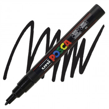 MARKER UNI PC-3M POSCA CRNI 