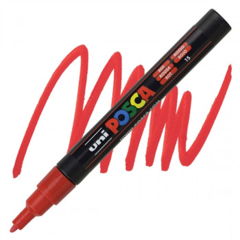 MARKER UNI PC-3M POSCA CRVENI 