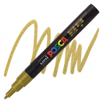 MARKER UNI PC-3M POSCA ZLATNI 