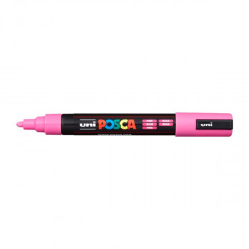 MARKER UNI PC-5M POSCA FLUOR ROZI 