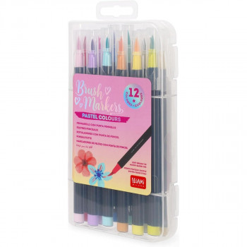MARKERI BRUSH 12/1 PASTEL COLOURS 