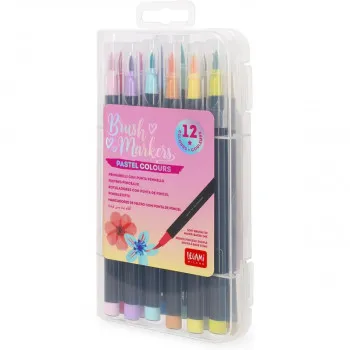 MARKERI BRUSH 12/1 PASTEL COLOURS 