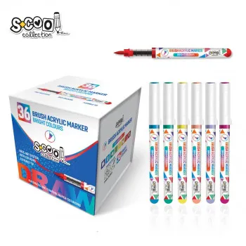 MARKER ACRILIK CETKICA 1/36 LUX PAKOVANJE SC3014 