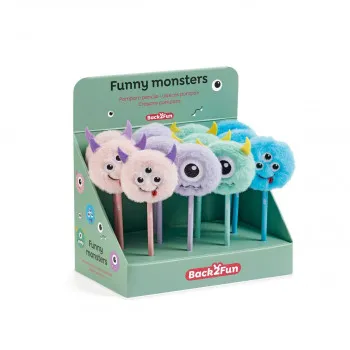 GRAFITNA OLOVKA POMPOM MONSTER B2F 