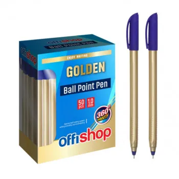 HEMIJSKA OLOVKA  GOLDEN 1,0MM BLUE 50PCS 