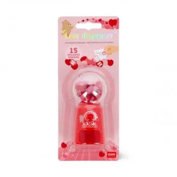 GUMICE MINI DISPENSER - LOVE DISPENSER - HEART MED0001 