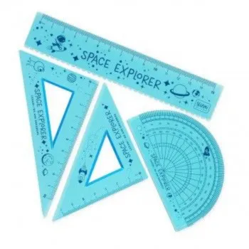 GEOMETRIJSKI SET - YOU RULE! - SPACE 