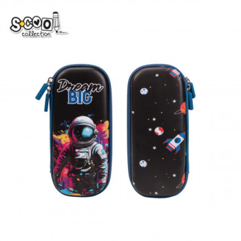 PERNICA PU 3D EVA EFFECT WITHOUT STATIONERY 22.0*11.0*5.0CM 