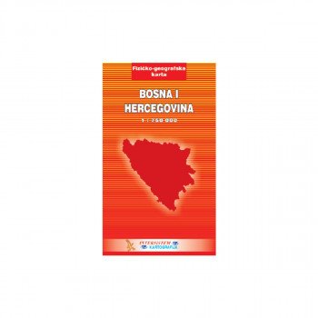 GEOGRAFSKA KARTA BIH 