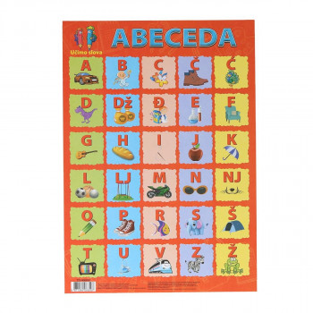 UČIMO SLOVA ABECEDA A4 
