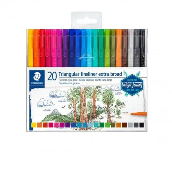 BROADLINER STAEDTLER 338TB20-C 20/1 