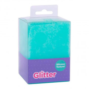 ČAŠA ZA OLOVKE SILIKONSKA GLITTER GREEN # 