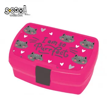 KUTIJA ZA UŽINU S-COOL PURRFECT CAT 2617 