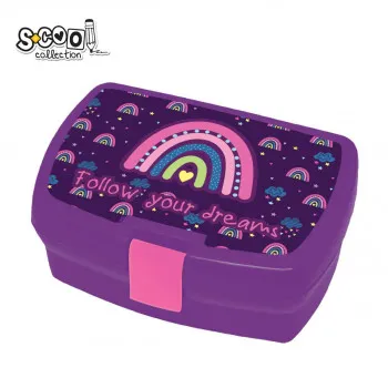 KUTIJA ZA UŽINU S-COOL RAINBOW SC2618 