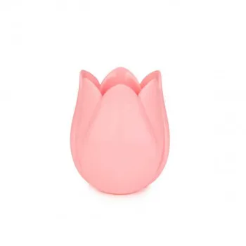 CAŠA ZA OLOVKE,Tulip,pink,plastic 