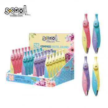 ŠESTAR PASTEL BLISTER CARD DISPLAY 24PCS 