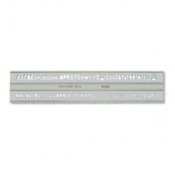 ŠABLON SLOVA 0,5 901/5 KOH I NOOR 