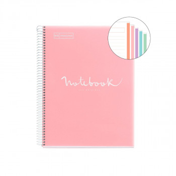 SVESKA A4 120L 90g EMOTIONS PINK D. 