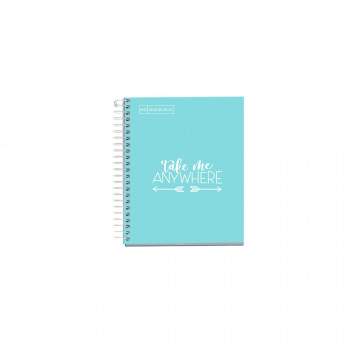 SVESKA A5 100 HOR 90G MESSAGES SKYBLUE MR 